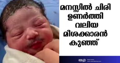 മനസ്സിൽ ചിരി ഉണർത്തി ‘വലിയ മീശക്കാരൻ കുഞ്ഞ്’; സോഷ്യൽ മീഡിയയിൽ വൈറലായ ദൃശ്യത്തിന് പിന്നിലെ യാഥാർത്ഥ്യമെന്ത്?
