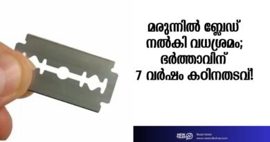 ഭാര്യയ്ക്ക് മരുന്നിന്റെ മറവിൽ ബ്ലേഡ് കഷ്ണങ്ങൾ അടങ്ങിയ കാപ്സ്യൂളുകൾ നൽകി കൊലപ്പെടുത്താൻ ശ്രമം: പൂനെയിൽ ഭർത്താവിന് ഏഴ് വർഷം കഠിനതടവ്